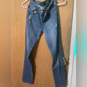 Women’s blue jeans